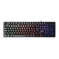 Teclado Gamer TGT M18L, Rainbow, ABNT2, Preto, TGT-M18L-RBW01