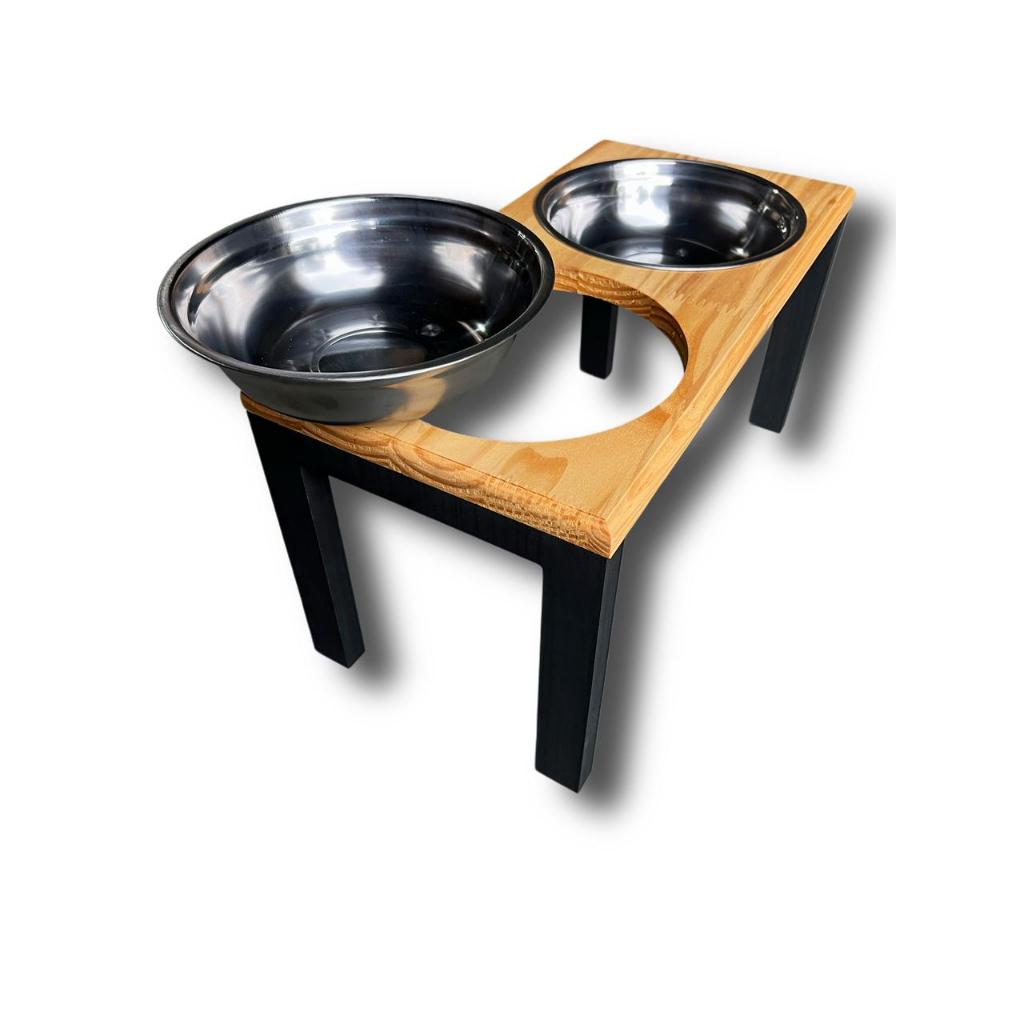 Comedouro Elevado Duplo para Cachorro Grande - G em Oferta na Shopee