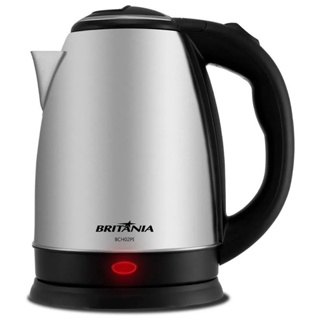 Chaleira Elétrica Britânia BCH02PI 1,8 Litros com Desligamento Automático Inox em Oferta na Shopee
