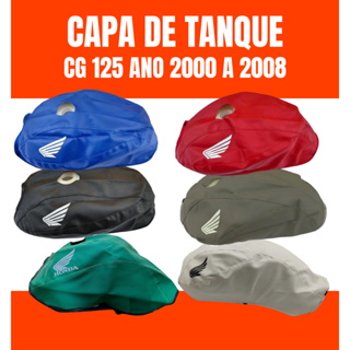 Capa Tanque Honda Cg 125 Fan Titan De 2000 A 2008 em Oferta na Shopee