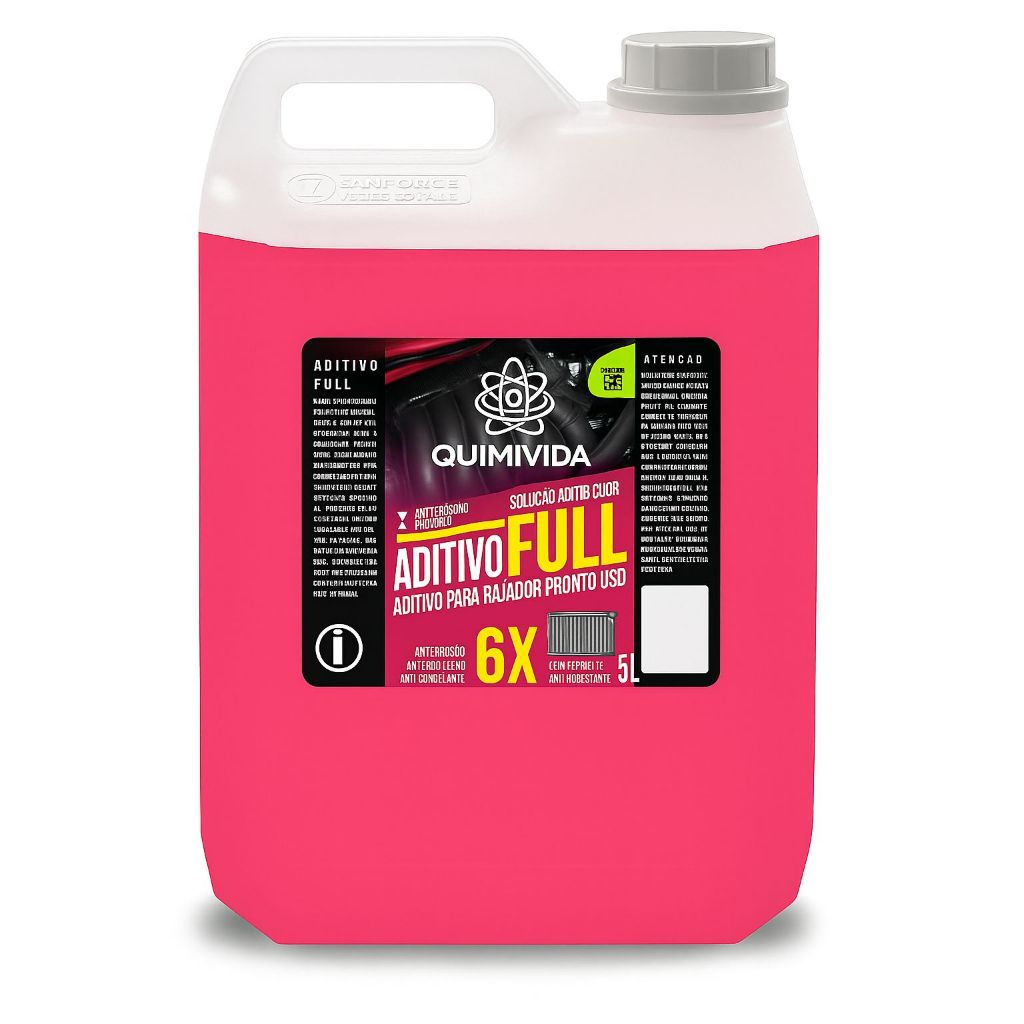 Aditivo Radiador QUIMICAR 5 Litros – Alta Performance e Pronto para Uso em Oferta na Shopee