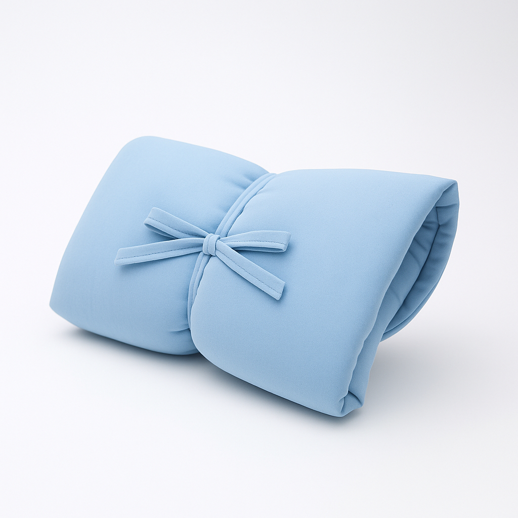 Trocador Portátil Para Bebe com Bolso Impermeável Enxoval Menina Menino Rosa Azul