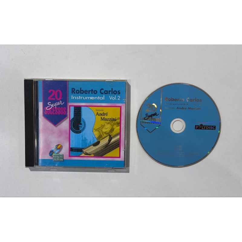 Cd Música - Roberto Carlos Instrumental Vol 02 - Interprete André Mazzini