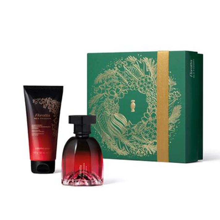 Kit Presente Floratta Red Passion (2 Itens) O Boticário Natal 2025 Lacrado Envio Imediato