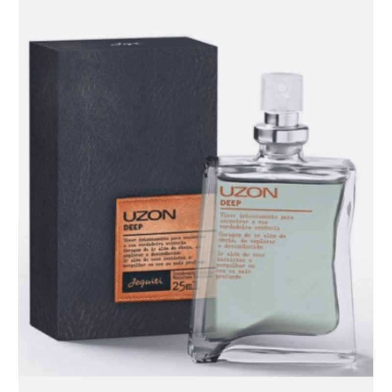 Uzon Deep Desodorante Colônia Masculina Jequiti, 25 ml