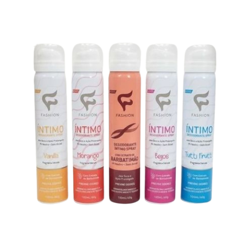 Desodorante Intimo Spray Fashion Cosmeticos em Oferta na Shopee