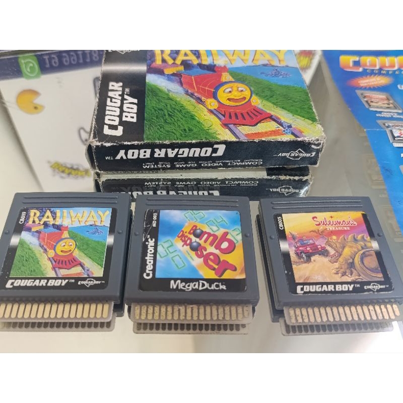 COUGAR BOY 3 CARTUCHOS ORIGINAIS