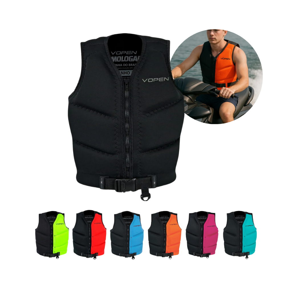 Colete Salva Vidas Maximus Homologado Para Wake Jetski Vopen