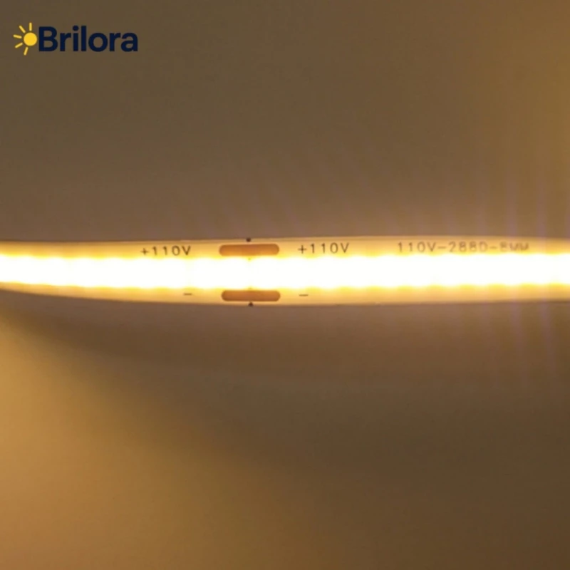 Fita LED COB 320 LEDs/m 10m 110V ou 220V Direta Para Perfil 3000K — foto 3