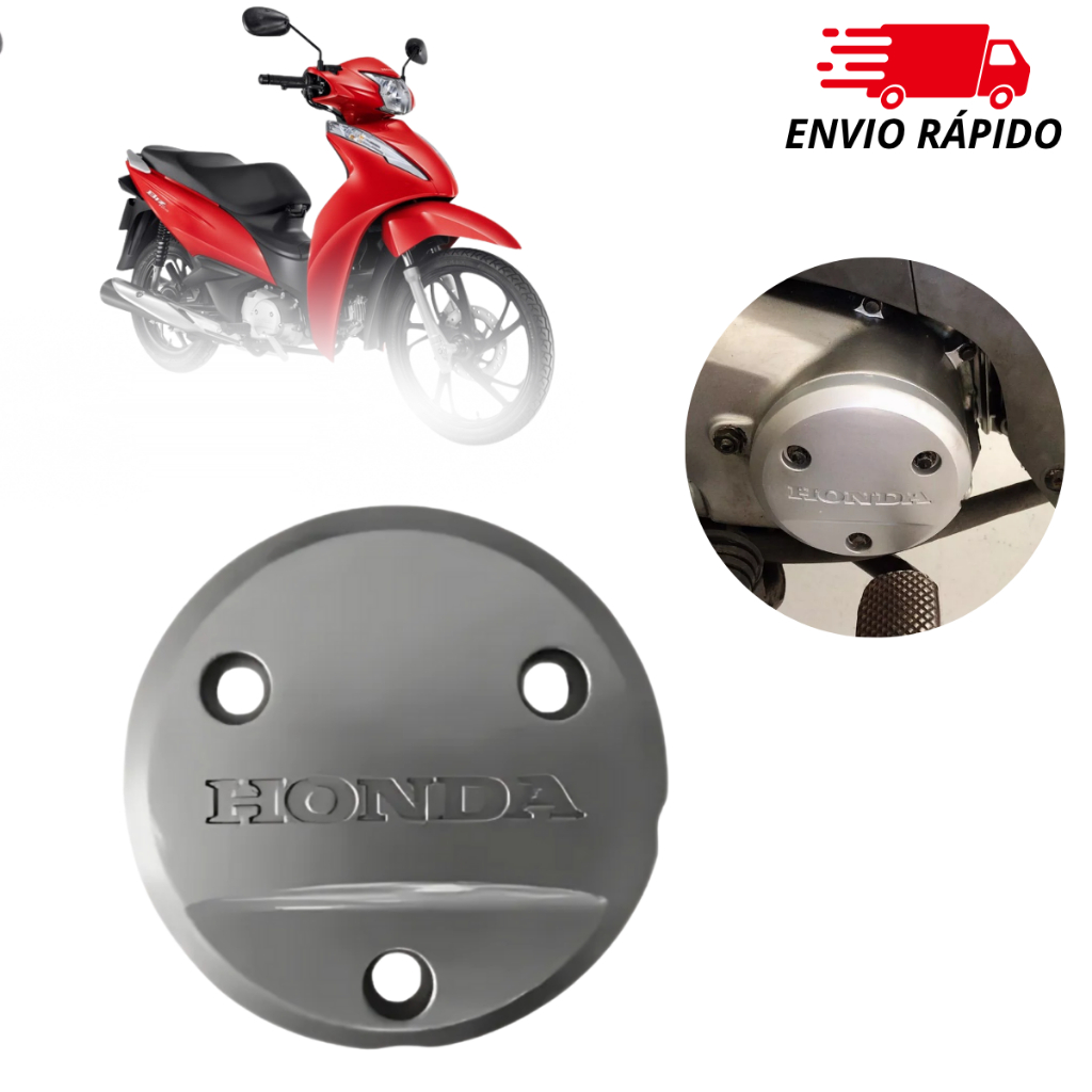 tampa capa do motor Honda Biz 125 2006 a 2022 Modelo Original em Oferta na Shopee