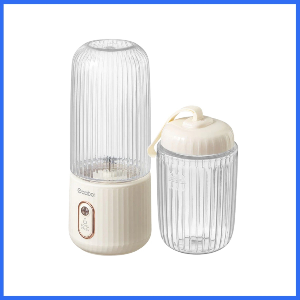 Liquidificador Pocket Gaabor Portátil Usb 2 Copos C/ 350ml E 280ml 4 Lâminas em Oferta na Shopee