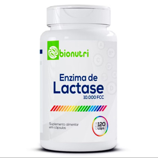 Enzima de Lactase 10.000 fcc 60 a 240 cápsulas 500mg em Oferta na Shopee