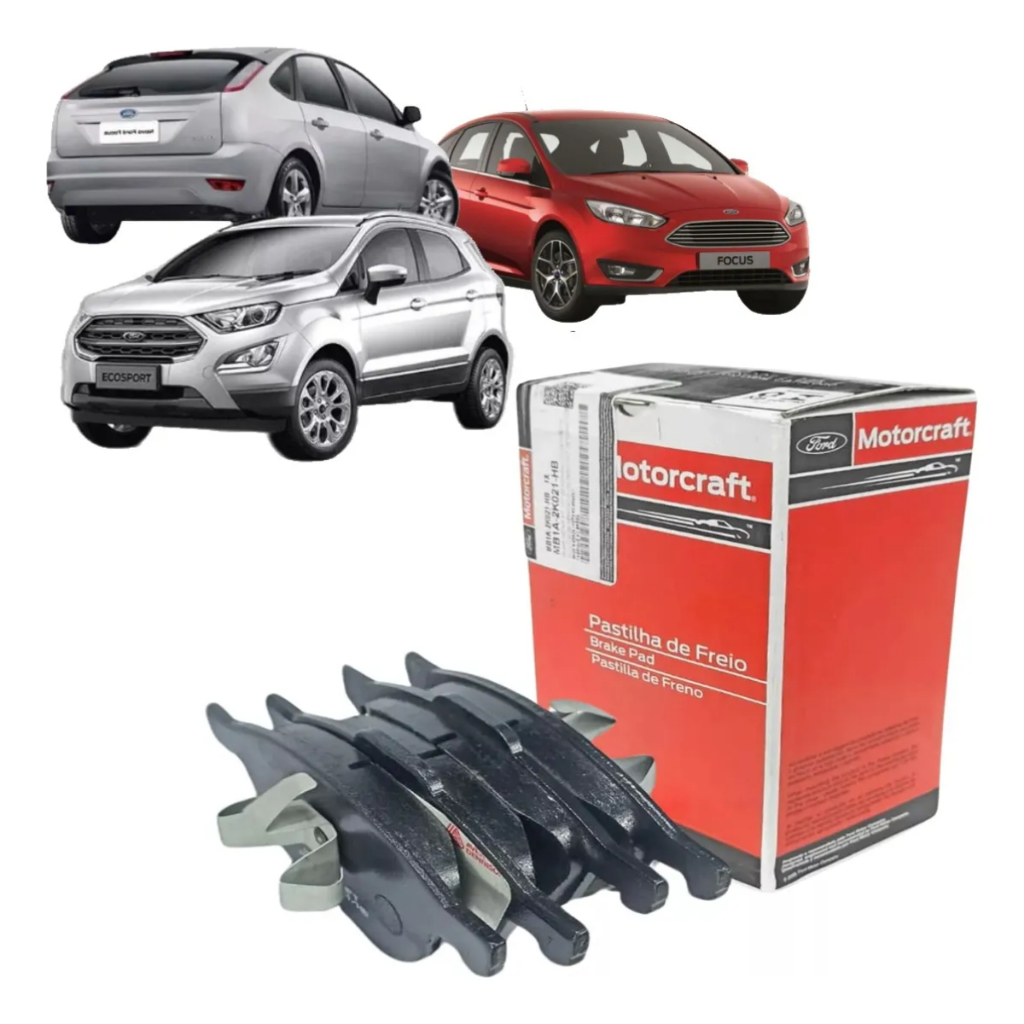 Jogo Pastilhas Freio Dianteiro Ford Focus E Ecosport Ford Motorcraft MB1A2K021HB em Oferta na Shopee