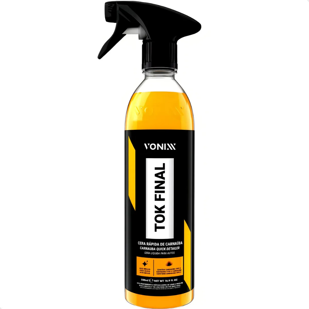 Cera Líquida Spray Carnaúba Tok Final Vonixx 500ml