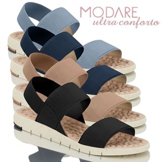 Sandalia Modare Original Ortopedica Feminina Papete Ultraconforto Flatform Esporao Massageadora Casuala em Oferta na Shopee