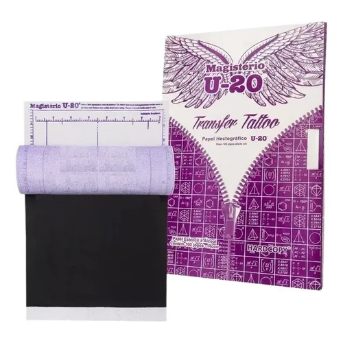 Papel Hectográfico Tatuagem Tattoo Decalque Hectografico U-20 Magisterio stencil Tatoo Hectograficos