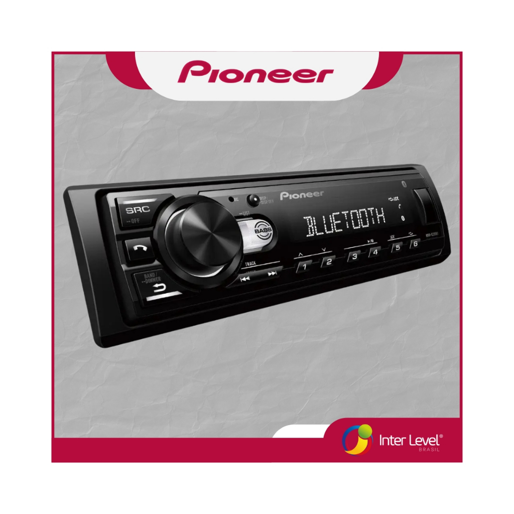 Detalhes do Som Automotivo Mvhs235bt Rádio Fm Usb Bluetooth 5.0 Pioneer