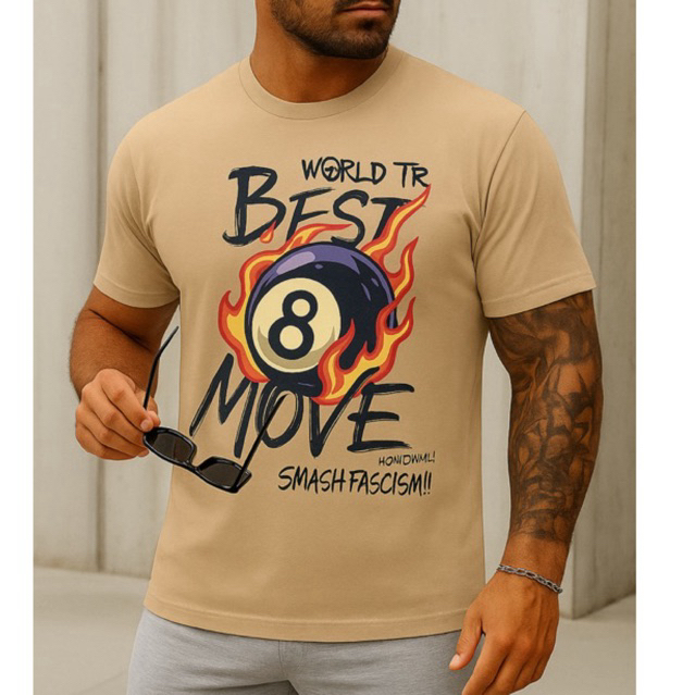 Camiseta Blusa Camisa Masculina Treino Academia Sinuca Fashion Estilosa Casual Top Diferente