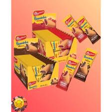 Display Barrinha Bauducco 25g – Goiaba ou Chocolate – Caixa com 20 Unidades – Lanche Prático e Saboroso