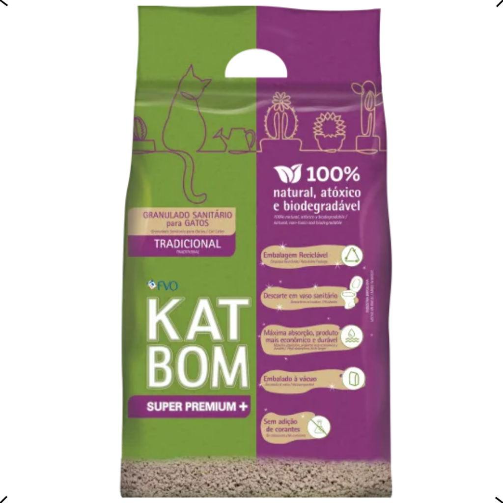 GRANULADO SANITARIO KATBOM TRADICIONAL 6KG GRANULADO SANITARIO KATBOM TRADICIONAL 6KG