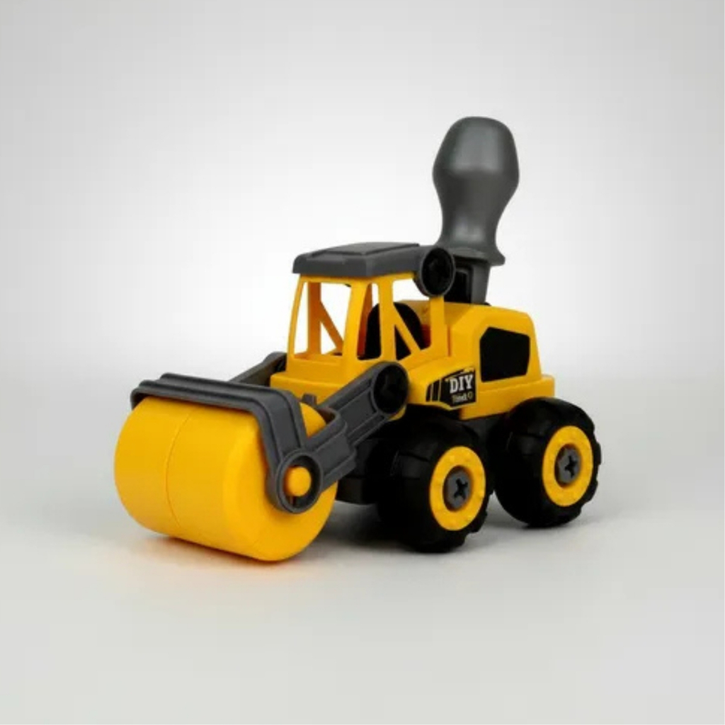Brinquedo Trator Rolo Heavy Truck Desmontável Infantil Com Ferramenta Educativo Criança Presente