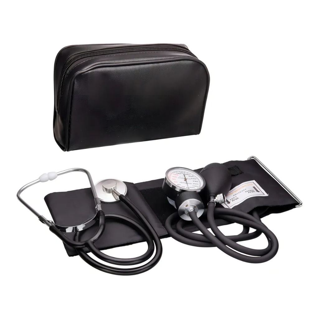 Aparelho Pressão Esfigmomanômetro Estetoscópio Profissional