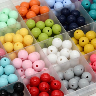 Pérola Leitosa 10MM Furo Passante 100g aprox 180 peças diversas cores em Oferta na Shopee