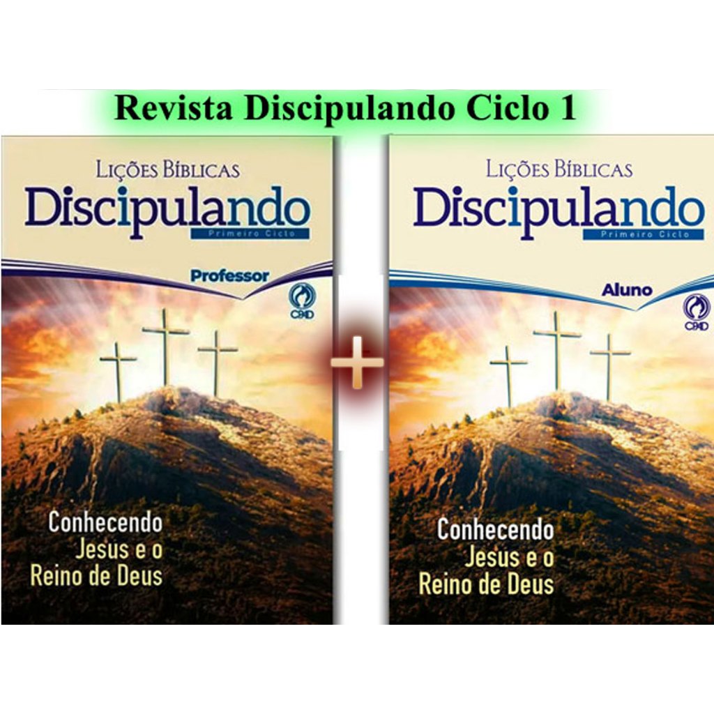 Revista Discipulando 1°ciclo - Aluno ou Professor Editora Cpad