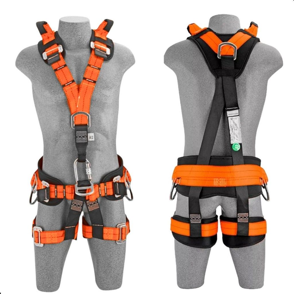 Facintos Cinto Cinturão de Segurança Paraquedista7 Pontos Trabalhao em Altura e Espaço Confinado