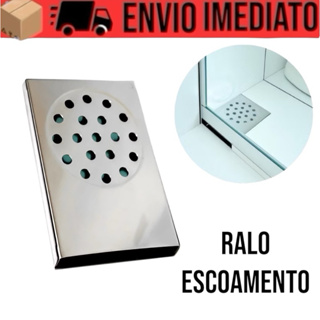 Ralo Inteligente  para Box Banheiro Aço Inox Anti-Entupimento em Oferta na Shopee