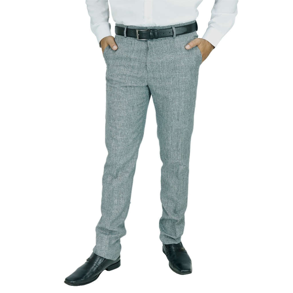 Calça social Alfaiataria Tradicional Com Bolso Embutido Plus Size