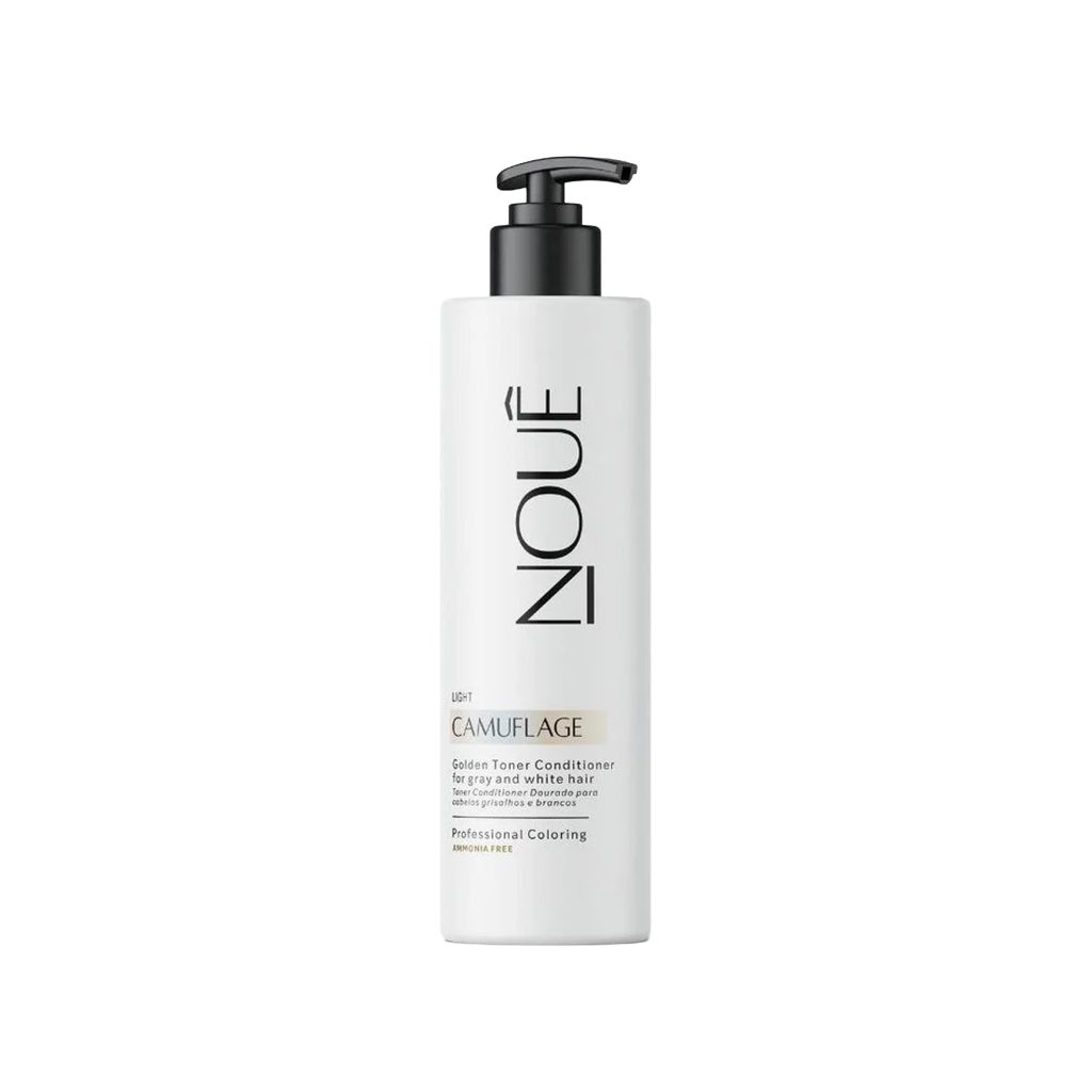 Nouê Tonalizante Capilar Camuflage Light 140 ml Sem Amônia Para Cabelos de Base 8 a 10 Tom Loiro
