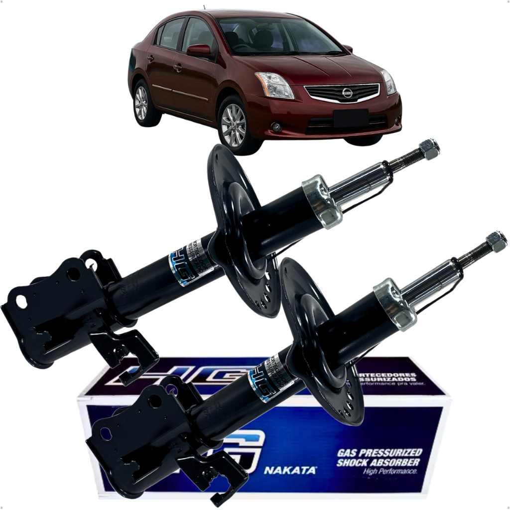Par Amortecedor Dianteiro Nakata Sentra 2.0 16v 2007 Á 2013