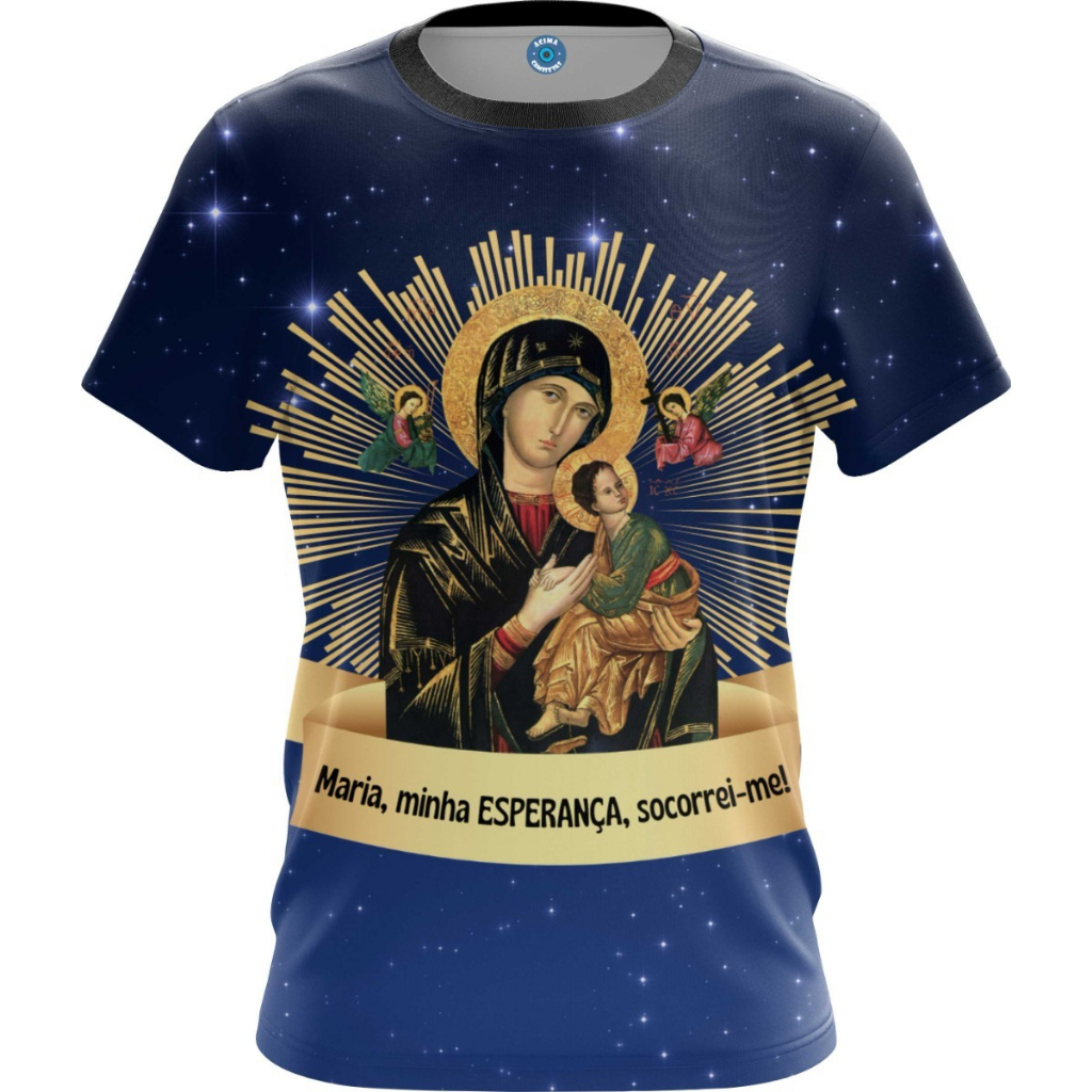 Camiseta Camiseta Traje Nossa Senhora Do Perpétuo Socorro