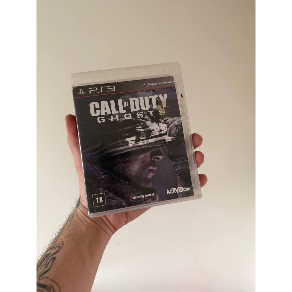 ENVIO IMEDIATO CALL OF DUTY GHOSTS PLAYSTATION 3 COD GHOSTS PS3 MIDIA FISICA