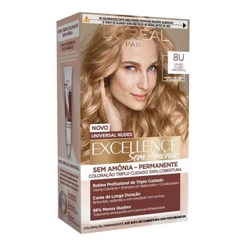 Tinta De Cabelo Imédia Excellence Sem Amônia Louro Claro Universal