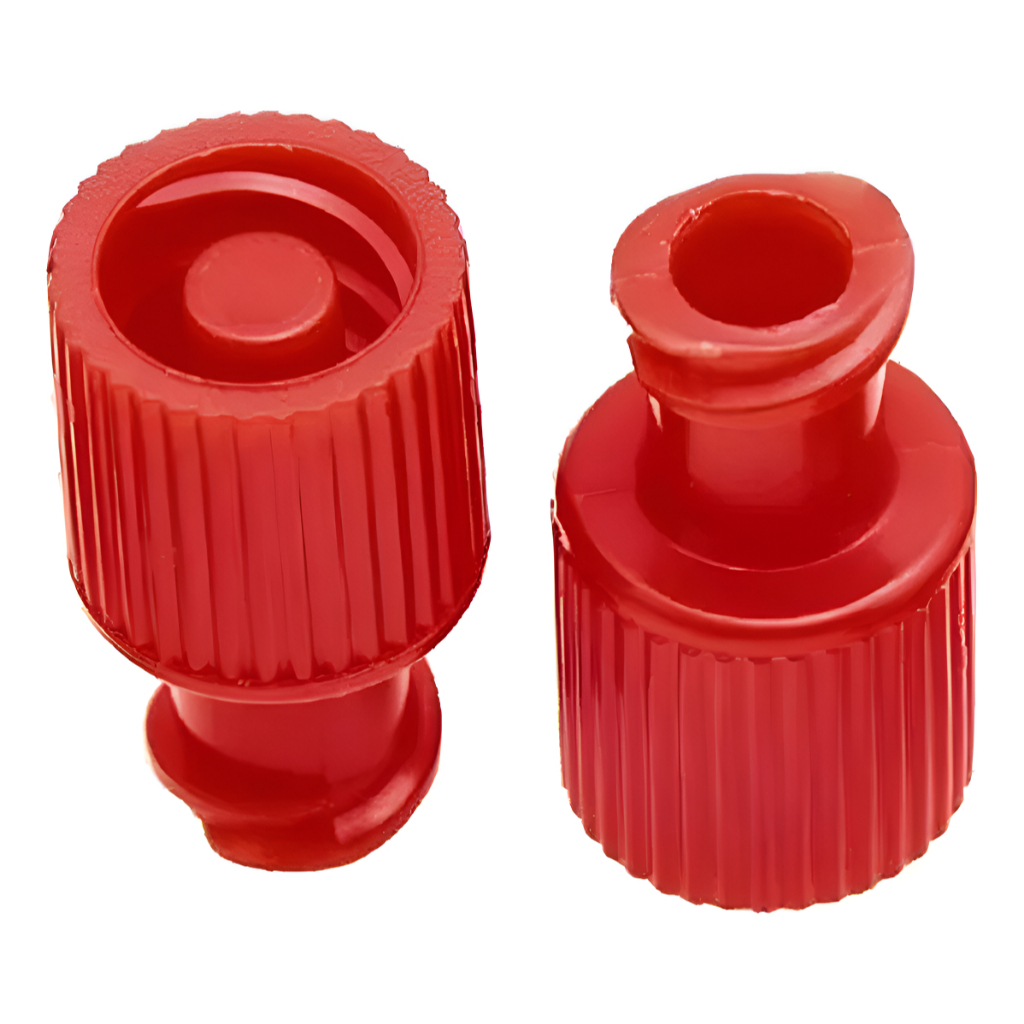 Tampa Protetora 100un Estéril Luer Lock Slip Macho E Fêmea - oclusora universal