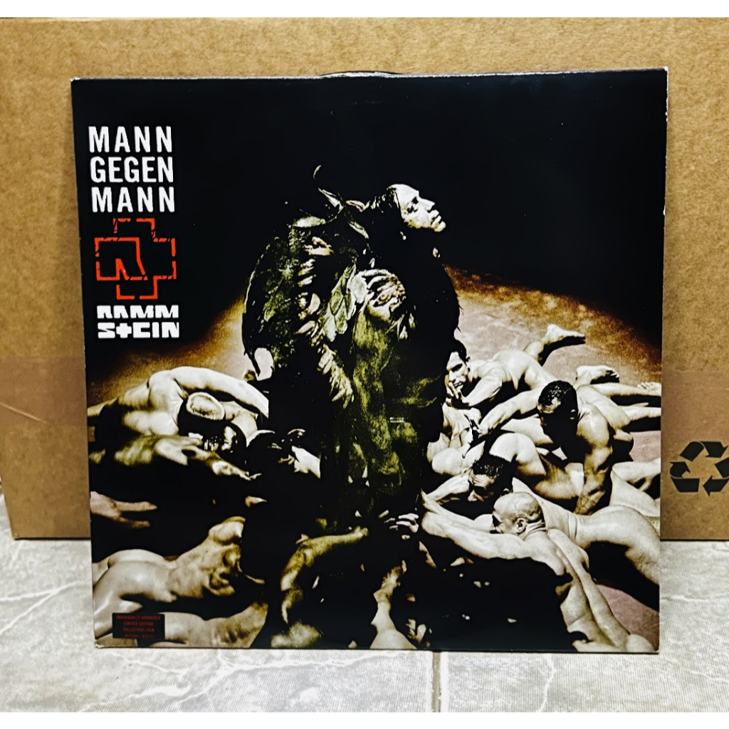 Rammstein - Mann Gegen Mann Disco de Vinil 12" Importado Limitado Numerado 2637