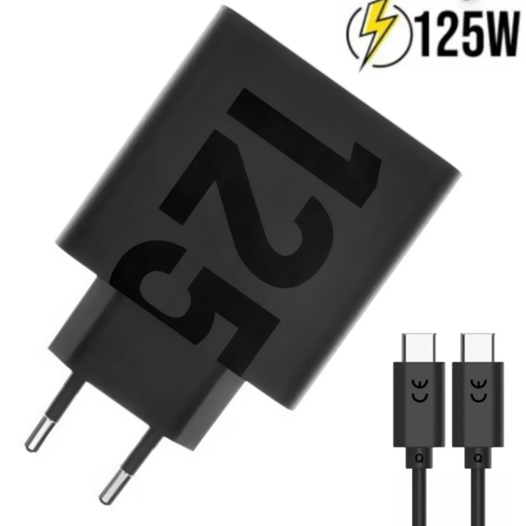 Carregador Turbo 125w Tipo C Para Carregador 125W Cabo tipo-C Carregador Super Rápido Carregamento Rápido A05s, A15, A54