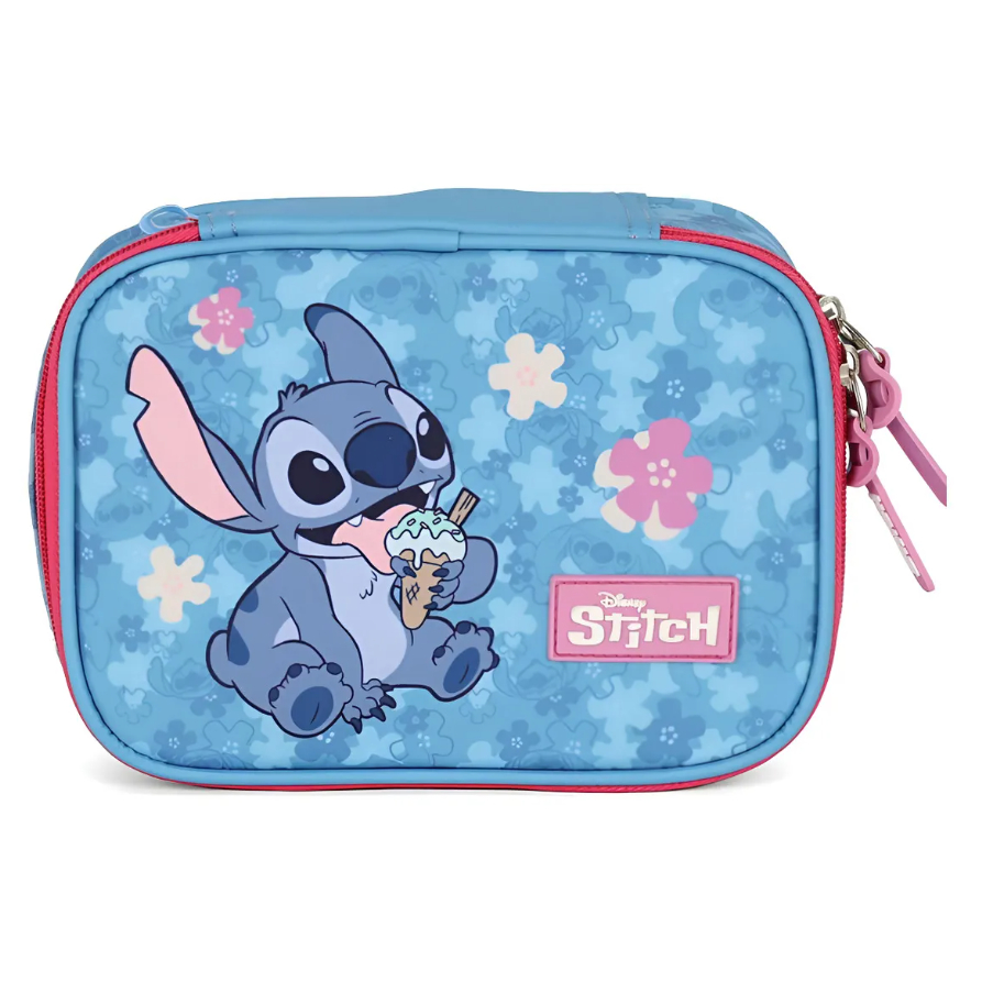 Estojo Box Stitch Disney Escolar - Luxcel em Oferta na Shopee