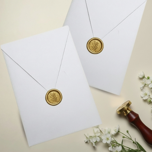 Envelope Vertical com Lacre de Cera para Convite 16x22 em Oferta na Shopee