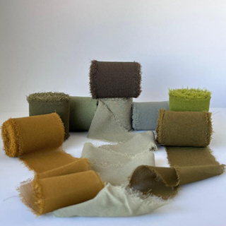 Fita Rústica Chiffon Seda 2cm x 5m Convites Casamento Formatura Festa Enfeite Decoração em Oferta na Shopee