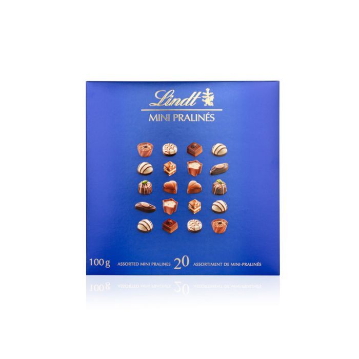 Detalhes do Caixa de Bombons Lindt Mini Pralina 100g