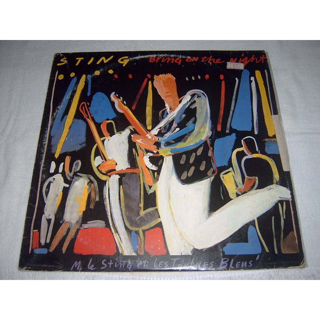 Lp Sting - Bring On The Night | 1986 Pop Jazz Rock