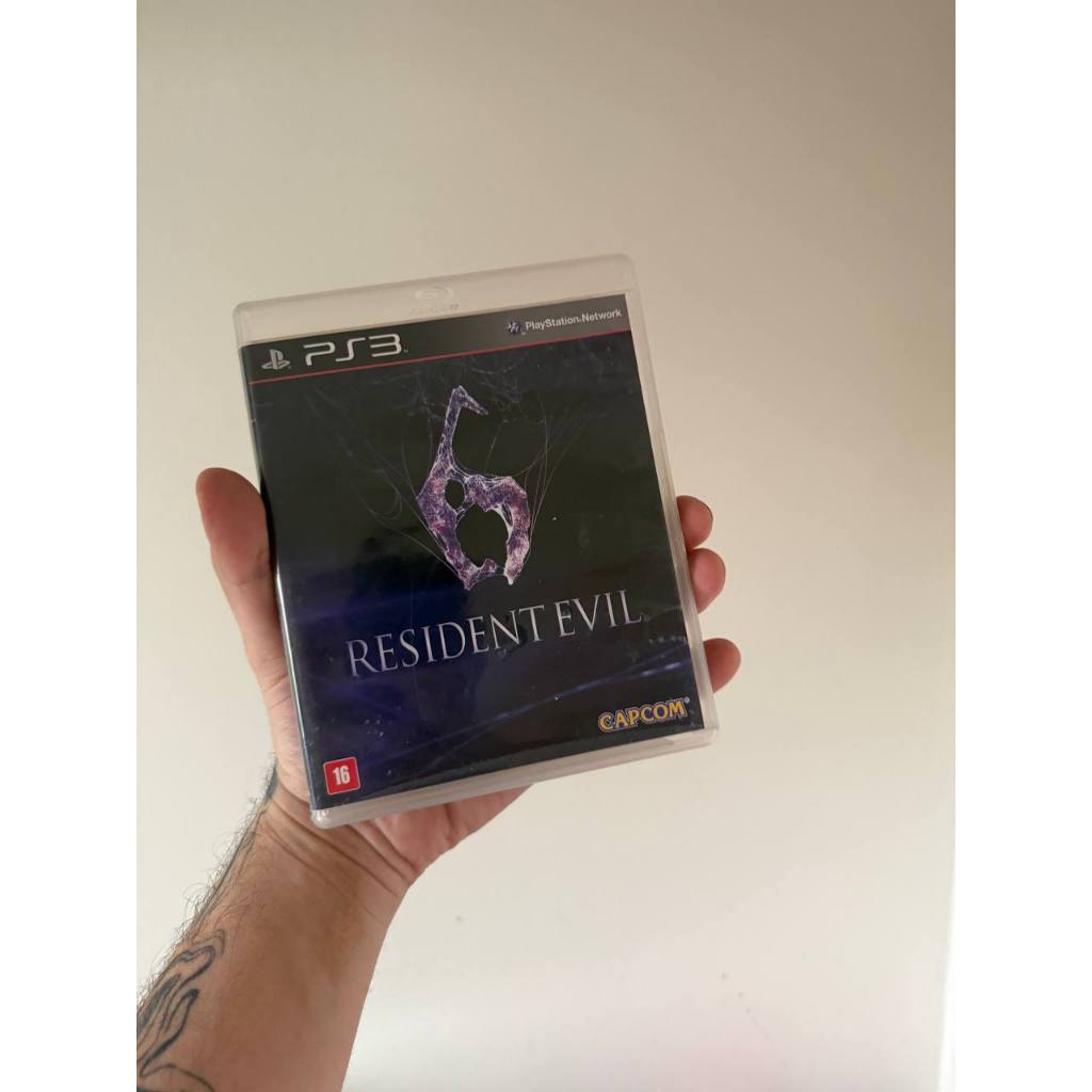 ENVIO IMEDIATO RESIDENT EVIL 6 PLAYSTATION 3 BIOHAZARD 6 PS3 MIDIA FISICA
