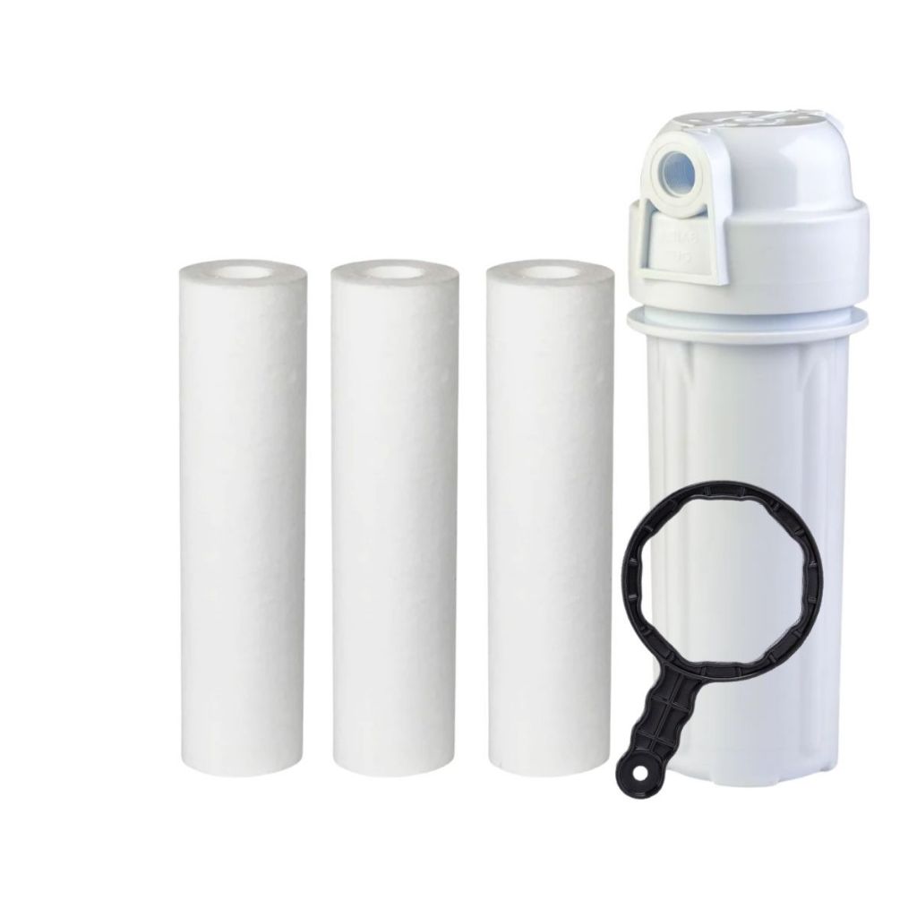Filtro Caixa D'água Cavalete Poe Original Com 3 Refil Extra 