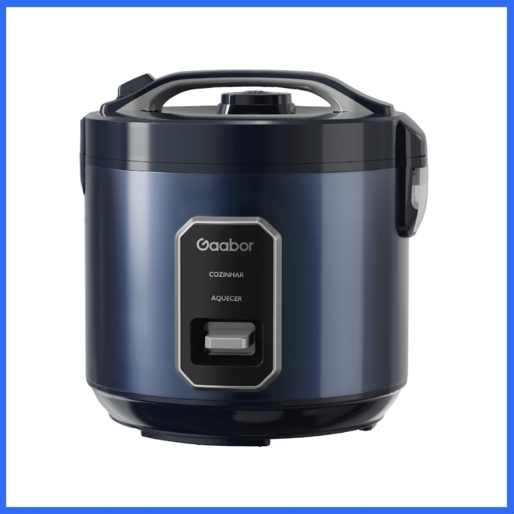 Panela de Arroz Gaabor 2,2L (15 Xícaras) – Antiaderente 700W, 127V em Oferta na Shopee