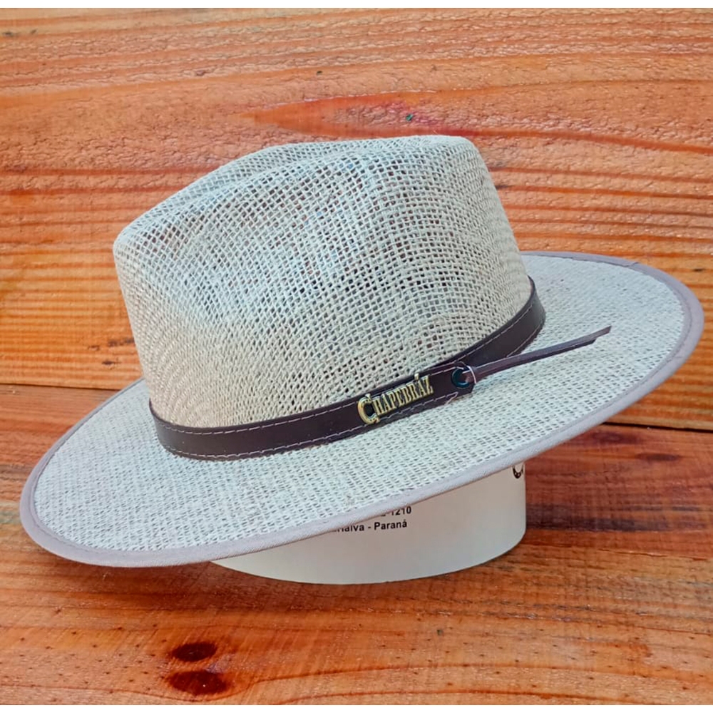 Chapéu Social Juta Agro Outback com FORRO em Oferta na Shopee