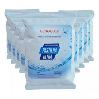 Pastilhas De Cloro Ultraclor Kit Com 10 Pastilha Tablete c/ 200g em Oferta na Shopee