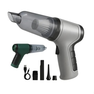 Aspirador De Pó Mini Soprador 3em1 Usb Portatil Recarregável Verde-musgo em Oferta na Shopee